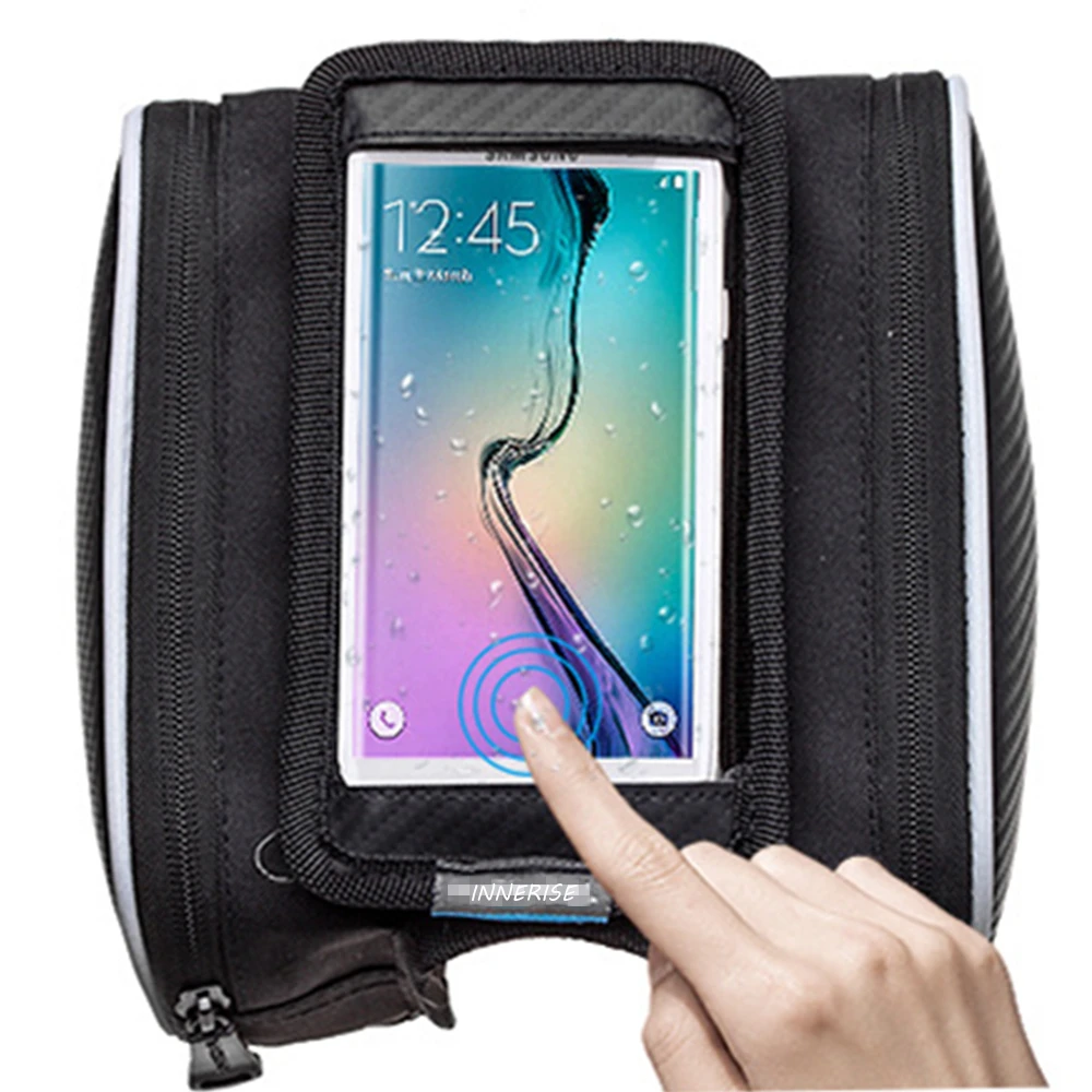 Waterproof Bicycle front bumper Bag Travel Postman Newspaper package