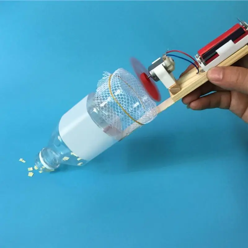 

DIY Vacuum Cleaner Assembled Puzzles Scientific Experiment Educational Funny Mini Model Early Learning Toy for Children Kids