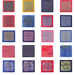 20 Colors Men's Handkerchief Polyester Pocket Square Floral Hankies Printed Chest Towel wedding party Han 33*33CM PS1-20 20 Colors Men's Handkerchief Polyester Pocket Square Floral Hankies Printed Chest Towel wedding party Han 33*33CM PS1-20