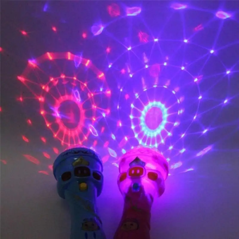 Luminour микрофон поющие игрушки мигающего освещения Старлинг музыкальная палочка