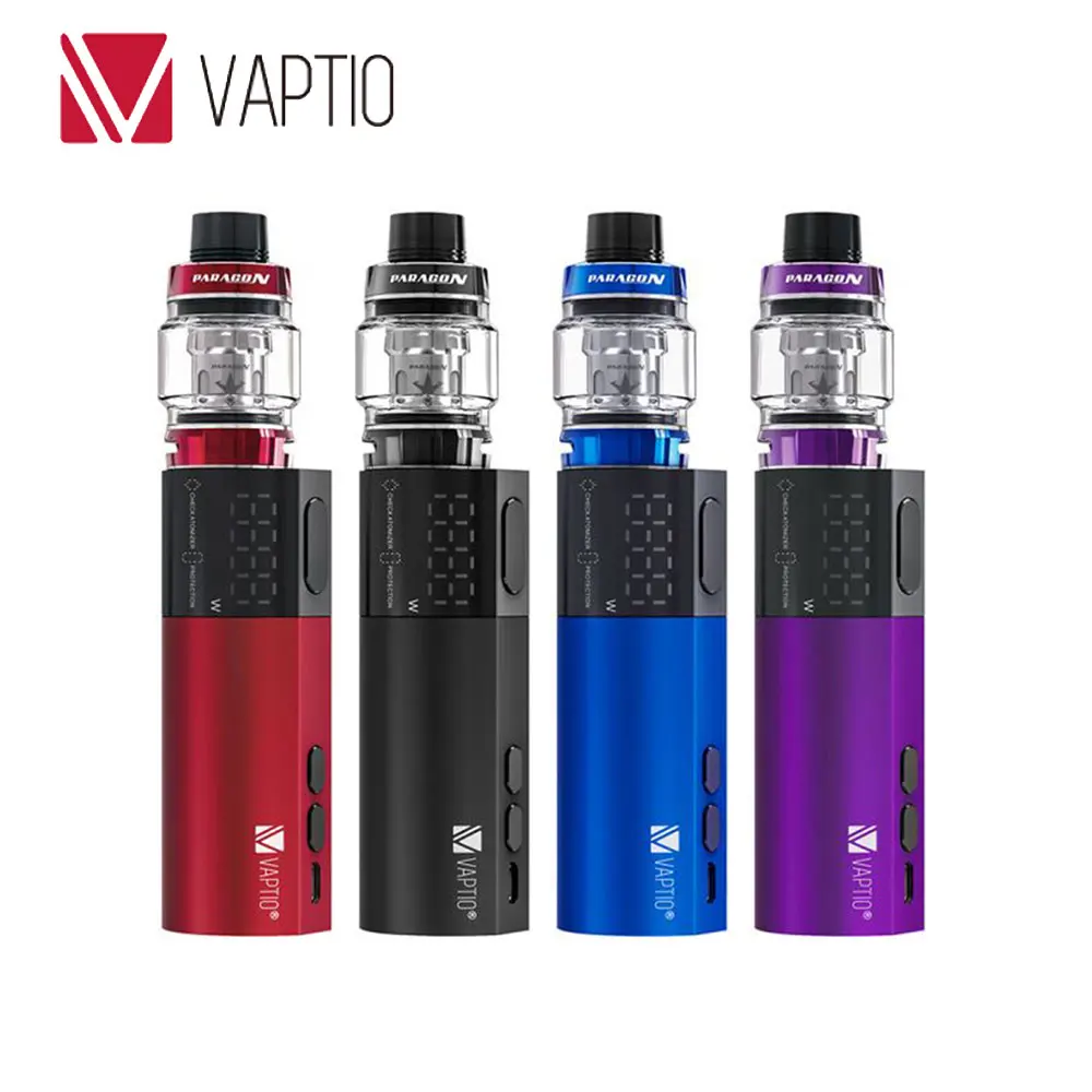 

New Original Vaptio VEX 100 VW Kit with 8ml/ 2ml Paragon Tank & 0.002s Fast Firing Speed E-cig Vape Kit No Battery VS Luxe Kit