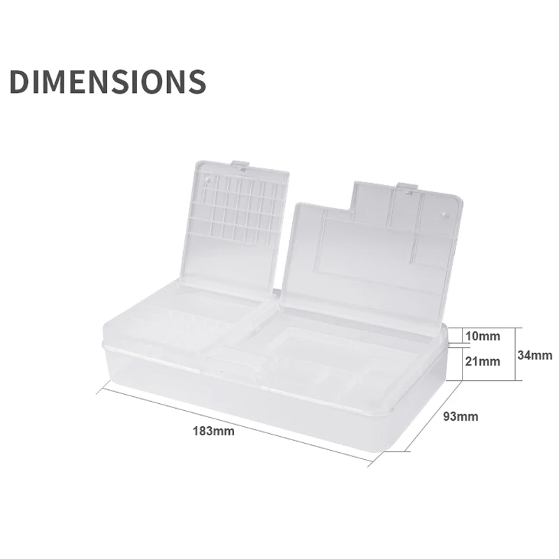 10pcs/lot Mobile Phone Repair Tool Box Storage Box