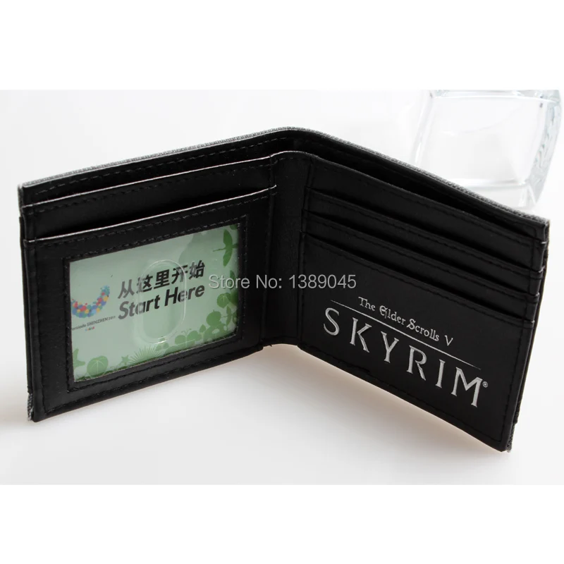 Goede Skyrim portemonnee jonge jongens en meisjes studenten persoonlijkheid mode korte dwarsdoorsnede 2 fold portemonnee DFT 1121