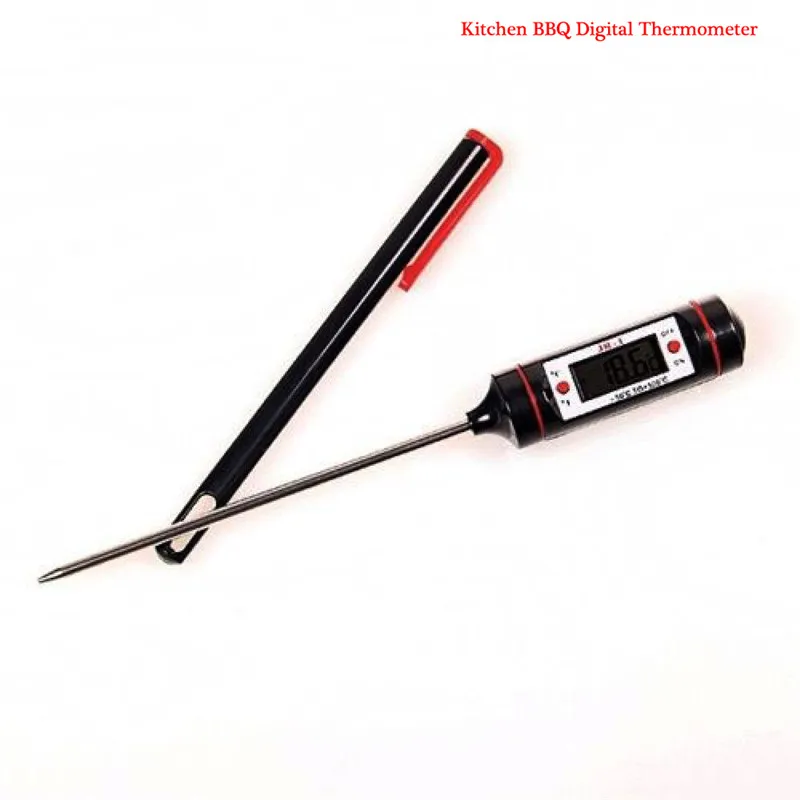 

1pc 1.5V Kitchen BBQ Digital Cooking Food Meat Probe Electronic Thermometer