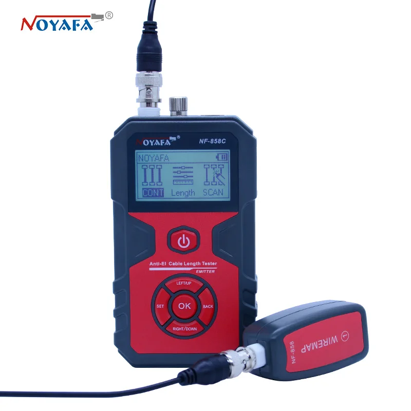 Precision Measurement Cable Line Locator Portable Wire Tracker Cable Tester Finder Network Cable Testing RJ11 RJ45 BNC Cable Line NOYAFA NF-858C Precision Measurement Cable Line Locator Portable Wire Tracker Cable Tester Finder Network Cable Testing RJ11 RJ45 BNC Cable Line NOYAFA NF-858C