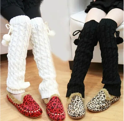 

baby girls leggings warmer Winter Knit baby children leg warmers Leggings Boot Cover