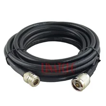 5 meters 50 ohm coaxial SYWV-50-5 outdoor antenna extension cable N male to N female type