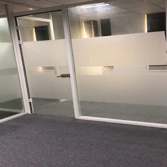 3M Long Office Decor static cling translucent self adhesive glass film