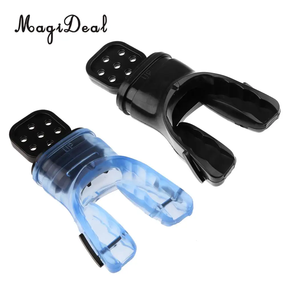 2Pcs Scuba Diving Silicone Moldable Snorkel Bite Mouthpiece Replacement for Regulator Diver Equipment Snorkeling Accessories