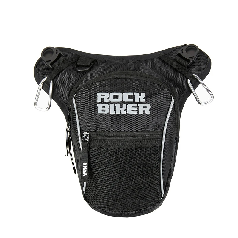 

New Black Fashion Motorcycle Drop Leg Bag Waterproof Nylon Motorcycle Bags Outdoor Casual Waist Bag Motorcycle Motorbike Bag