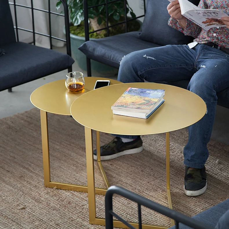 60*50cm Creative Round Coffee Table Iron Tea table Side table 60*50cm Creative Round Coffee Table Iron Tea table Side table