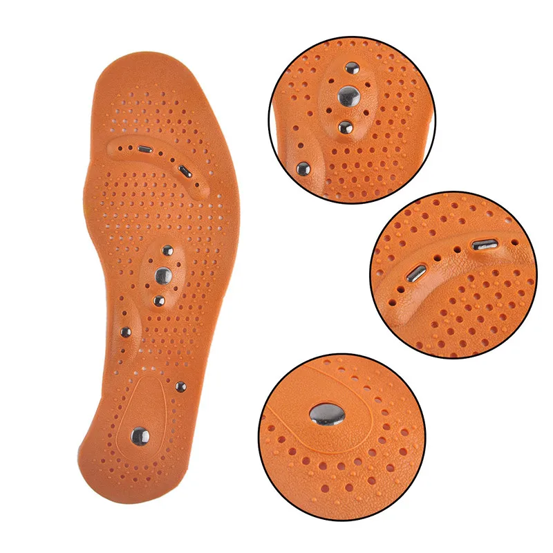 1 пара магнитотерапия магнит Здоровье и Гигиена Массаж ног Магнитные Стельки для обувь для мужчин и женщин комфорт ноги колодки Средства