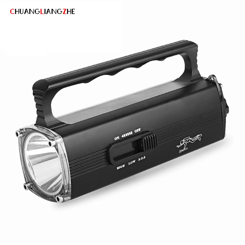 

CHENGLIANGZHE Portable Lantern High Power Diving LED Flashlight Outdoor Lighting Long Shot Waterproof Rechargeable Luminarias
