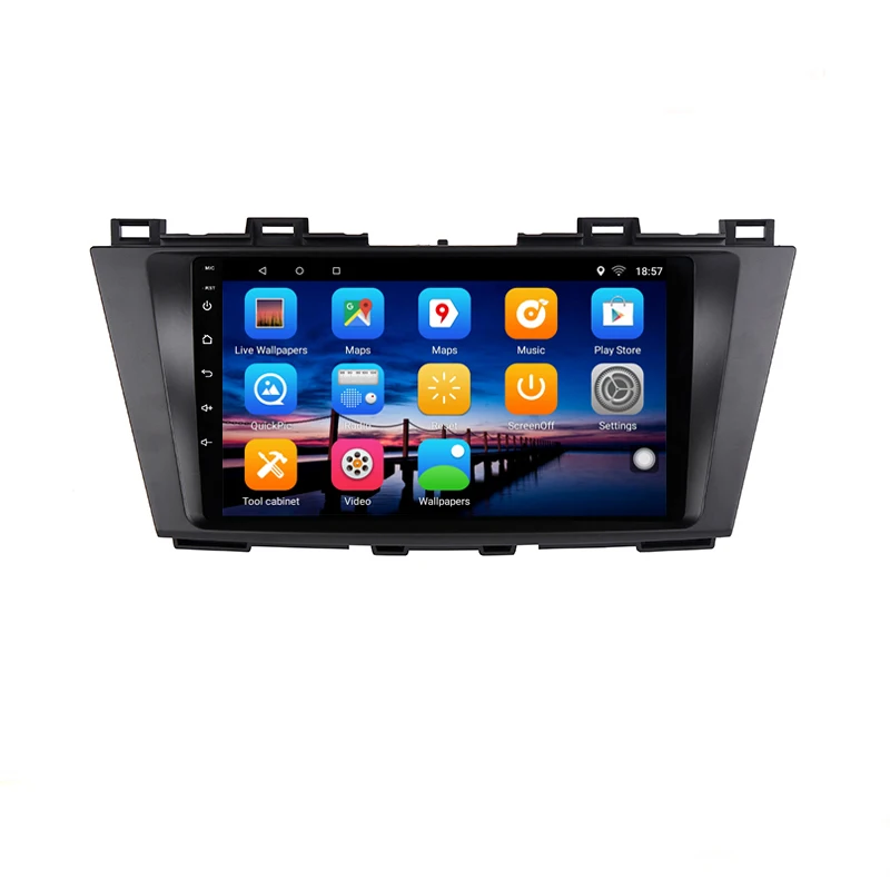 Discount 9" 2G RAM 32G ROM Android Car DVD Video Player GPS for Mazda 5 2009 2010 2011 2012 2013 car Radio audio stereo headunit wifi 18