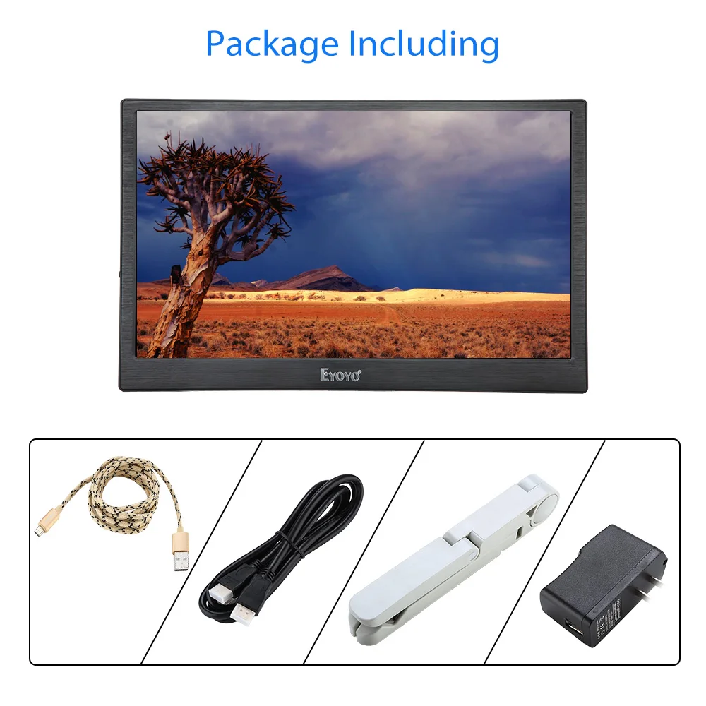 Eyoyo 13 &quot2560x1440 Высокая Разрешение 400cd/m2 ips игровой монитор с двойной HD Вход