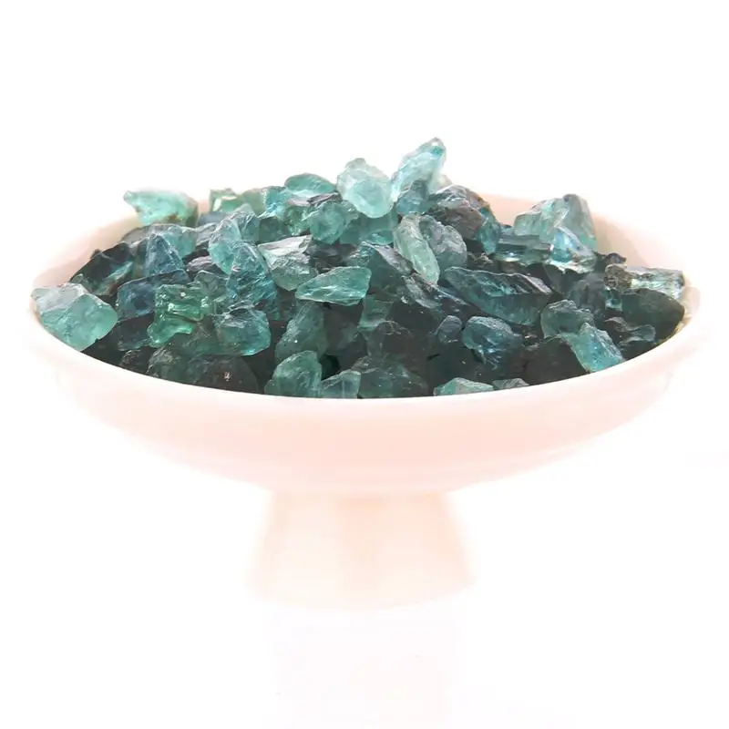 WINOMO 5-10mm 100g Tourmaline Small Tumbled Chips Crushed Stone Healing Reiki Crystal Jewelry Making Home Decoration