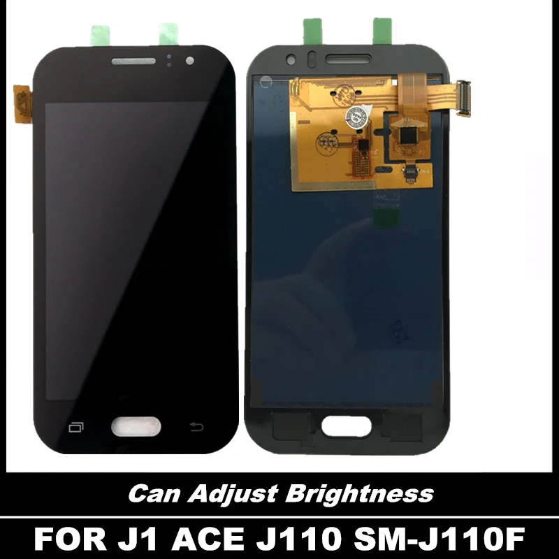 

For Samsung Galaxy J1 Ace J110 J110H LCD Display Touch Screen Digitizer for samsung SM-J110F Assembly Brightness LCD Replacement