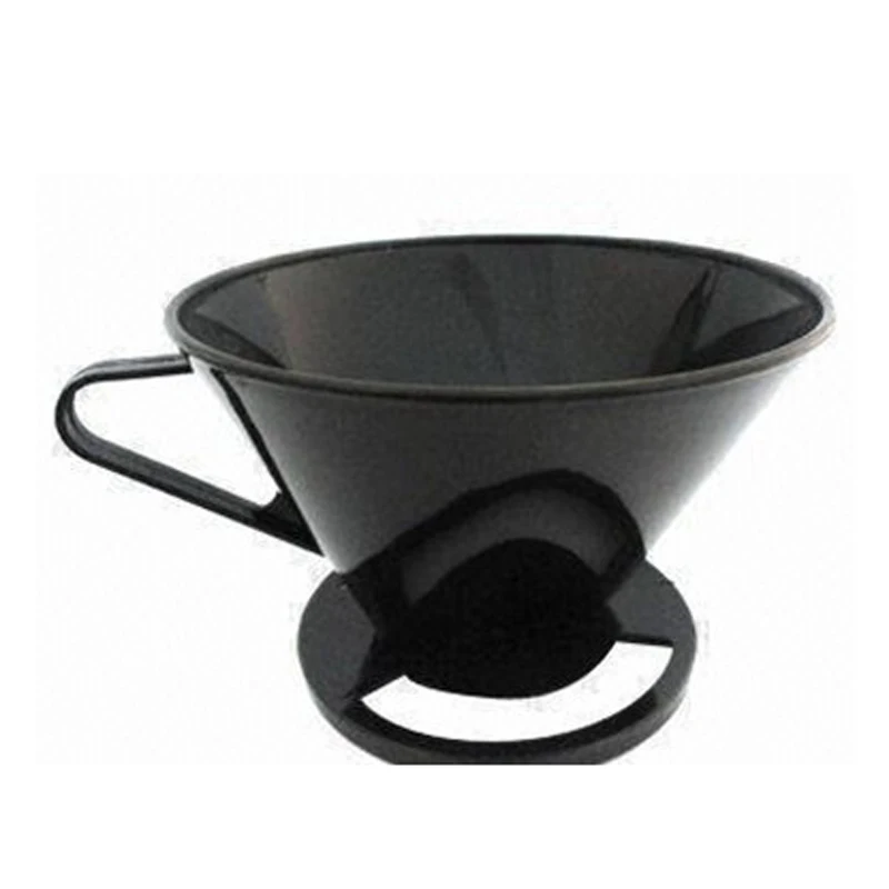 JX-LCLYL NEW Plastic Cone Coffee Filter Maker Cafetiere Cup Dripper Tool+ Measuring Spoon