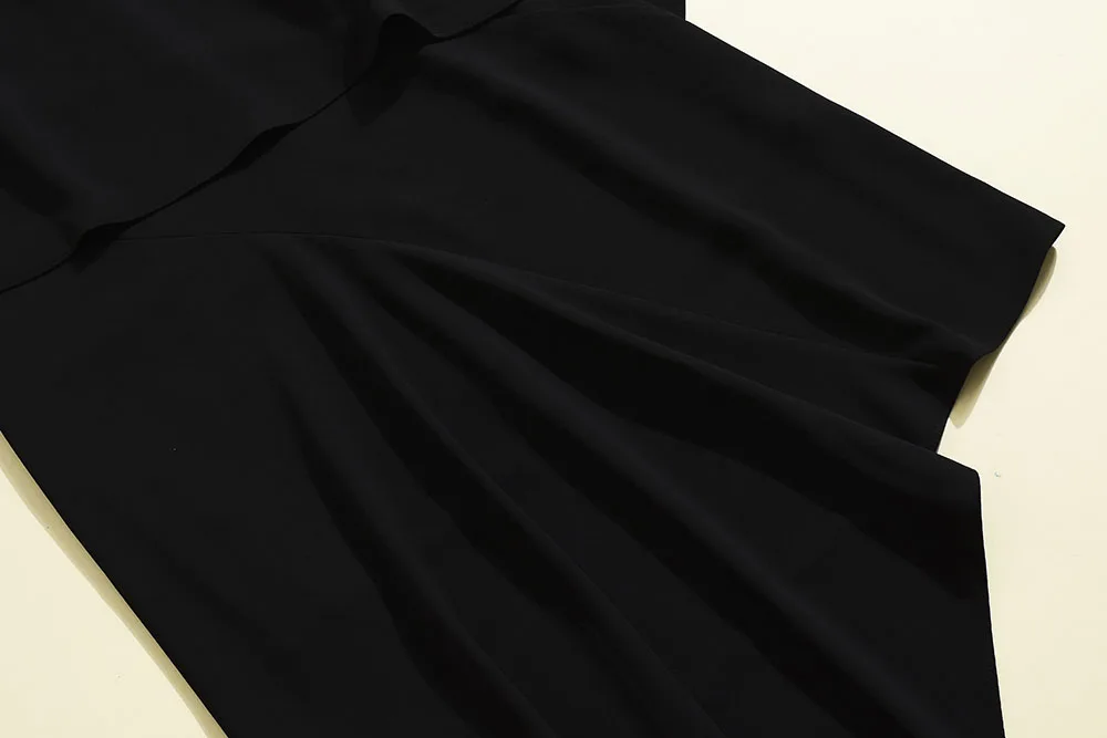 Платье Виктории Бекхэм, высокое качество, подиум, Круглый ворот, без рукавов, тонкое, сплошное, необычное, элегантное, женское платье, Vestidos NP0143