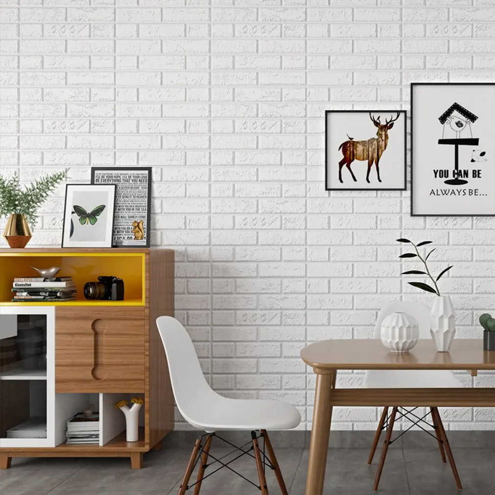 

Creative 30*60cm Stereo Foam XPE PVC Floor Contact Paper Covering Self-adhensive Waterproof Wall Stickers