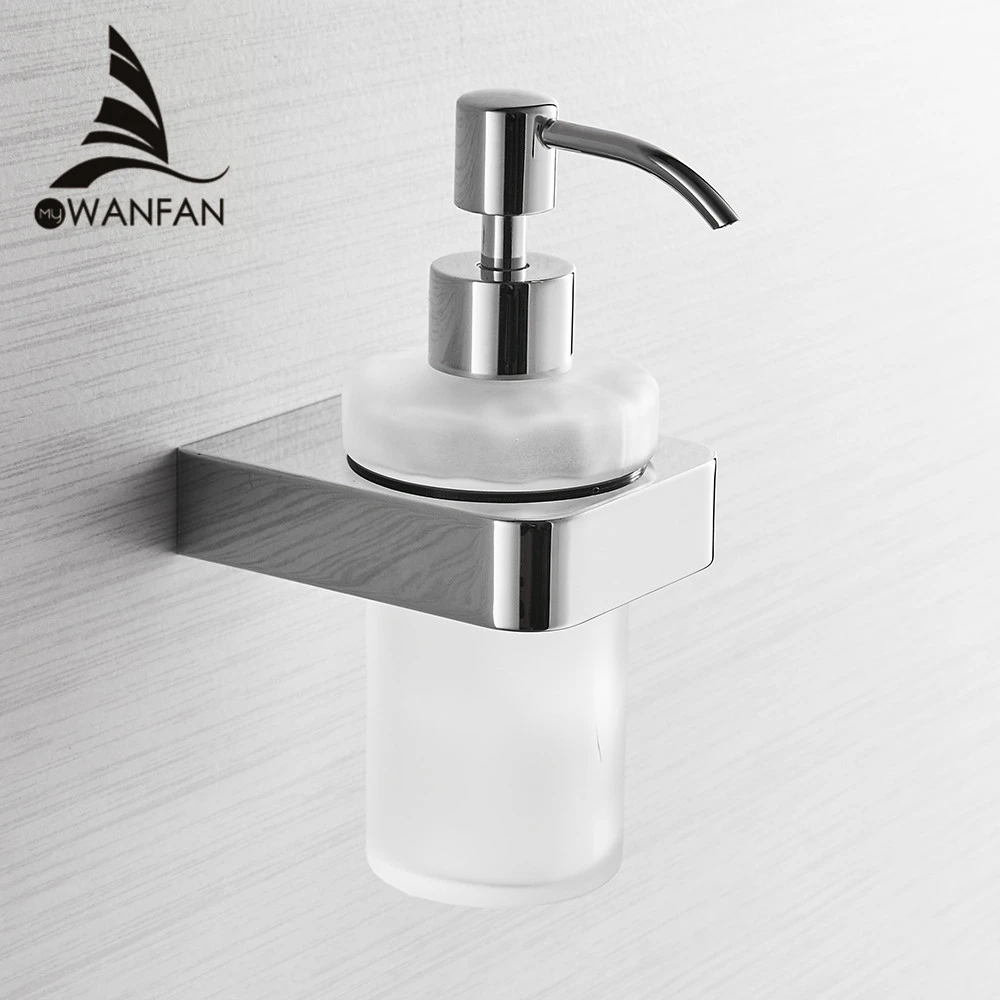 Admiralty Polished Chrome And Frosted Glass Wall Mounted Soap Dish Wholesale Domestic Liquid