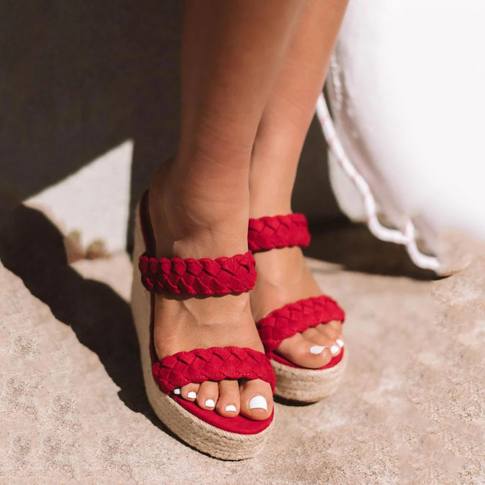 

Summer Platform Women Sandals 2019 Fashion Women Gladiator Sandal Wedges Shoes Casual Woman Peep Toe Platform Sandals