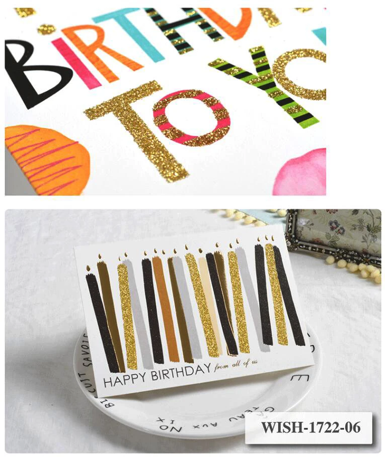 Блестящие поздравительные открытки на день рождения баннер подарочные открытки с днем рождения