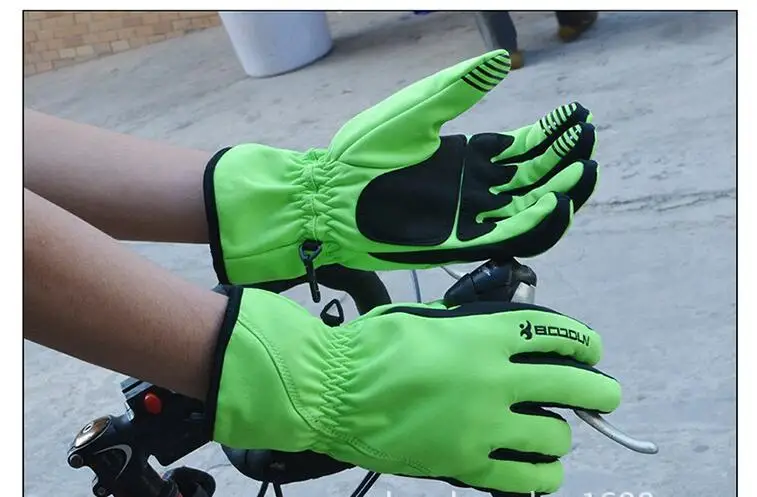 Boodun спортивные перчатки для езды на велосипеде перчатки водонепроницаемые и защитные перчатки от холода CR-711 зимние лыжные теплые перчатки Мотоциклетные Перчатки