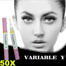 50X FEG накладные ресницы жидкие утолщающие удлинение быстро растущие длинные ресницы 3 недели см результат тушь для ресниц