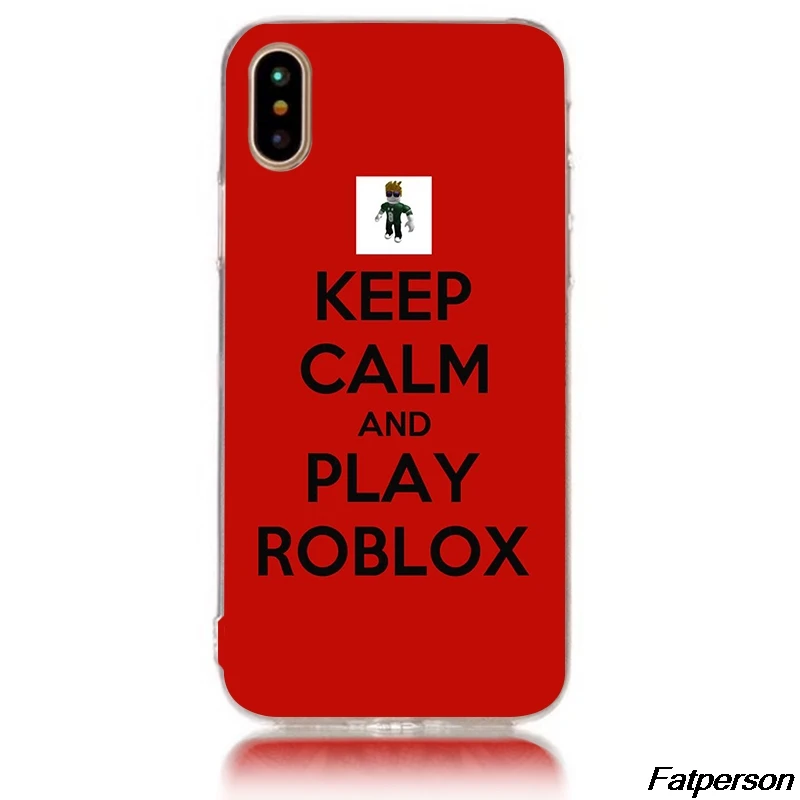 Us 175 20 Offgame Roblox Hard Transparent Phone Case Cover Coque For Apple Iphone 7 7plus 8 8plus 6s 6plus X10 6 5 5s 5c 4 Cases In Half Wrapped -