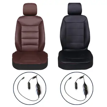 

Car Heating Seat Cushion 12V Electric Heating Cushion Suitable For Four Seasons Leather Single Seat Back Cushion