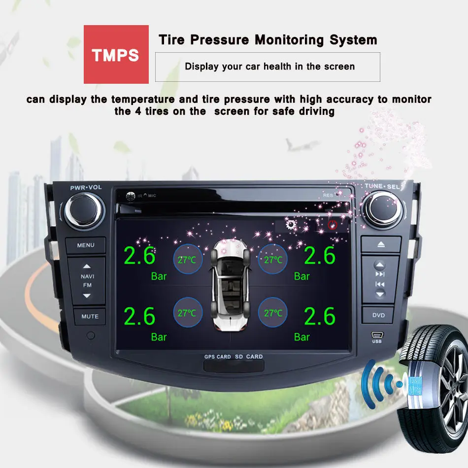 Top Car 2 din android GPS Navi For Toyota RAV4 2009 - 2012 autoradio navigation head unit multimedia 4Gb+64Gb Android 9.0 PX5 8-Core 3