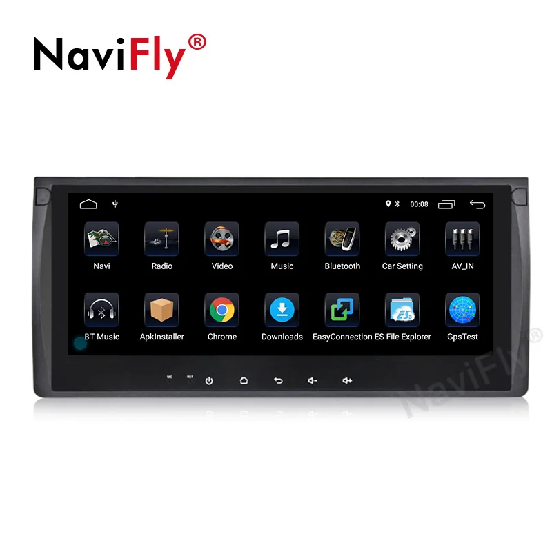 Top 10.25" Android 9.1 Car Radio For BMW X5 E53 E39 car multimedia player gps navigation WIFI BT RDS audio Steering wheel GPS for X5 3