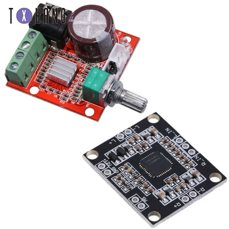 

PAM8610 2x15W/2X10W amplifier board digital two-channel stereo power amplifier board miniature