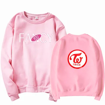 

Kpop sweatshirt, ladies sweatshirt, fancy you letter print jacket sweatshirt Women's hoodie Harajuku style