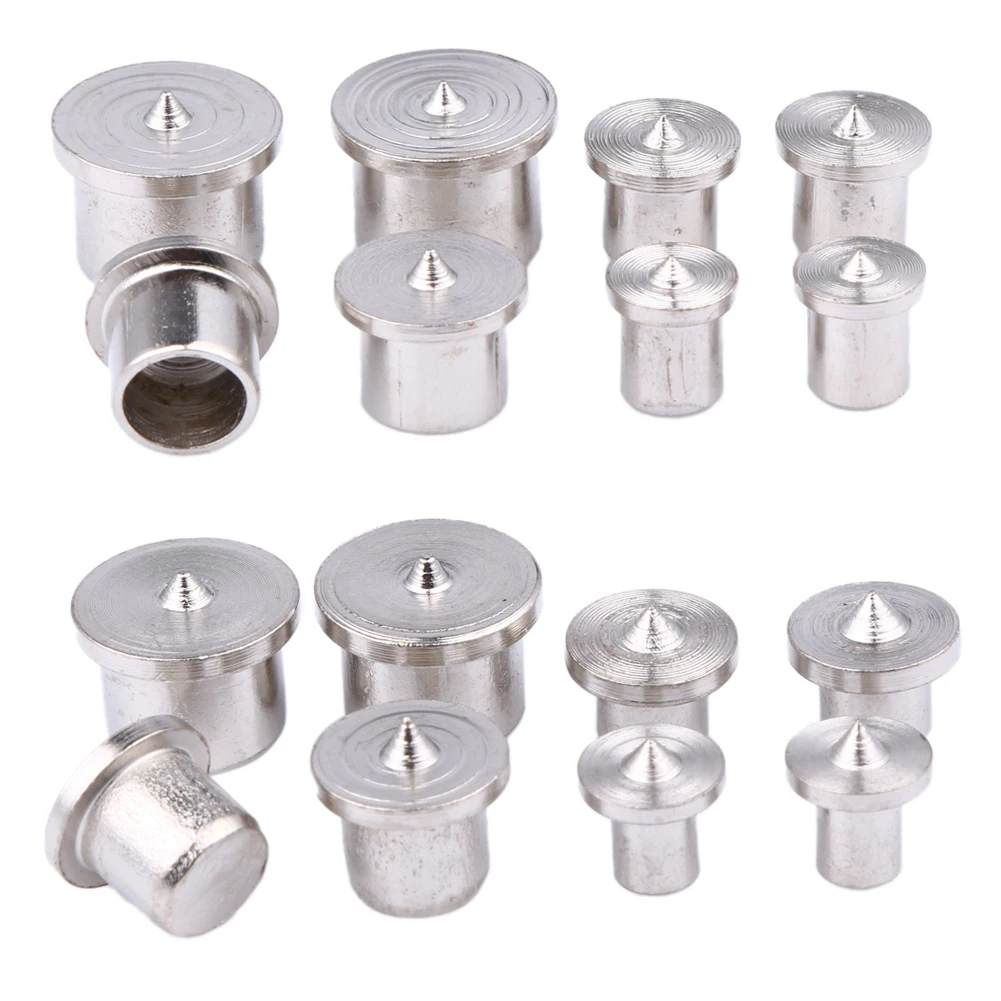 8pcs/set Dowel Center Point Pin Dowel Tenon Center Set 6/8/10/12mm For Woodworking Tools Plugs