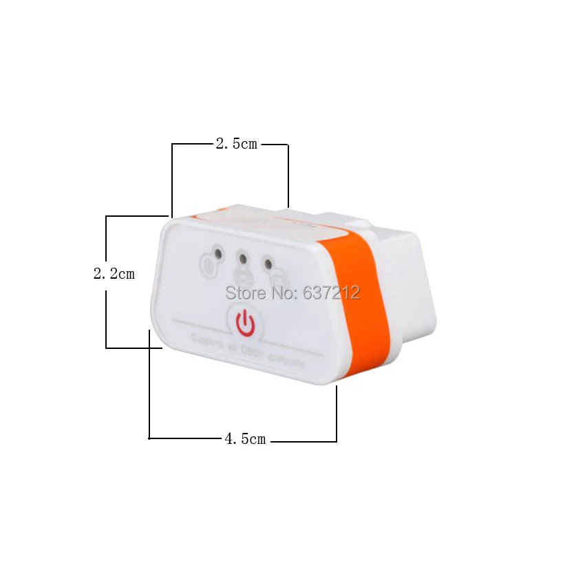vgate icar2 blurtooth elm327 obd2 code reader icar 2 for android pc white-orange-1