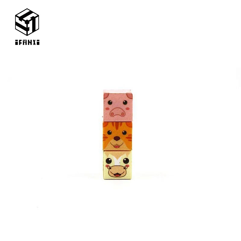 1PCS Single Grain Minecraft Magnetic font b Building b font Blocks Animal series font b Models