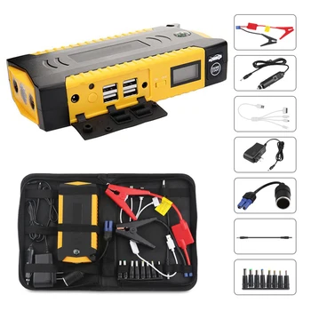 

600A 82800mAH Emergency 12V Starting Device Auto Car Battery Jump Starter Engine Charger Battery Booster Portable Power Bank