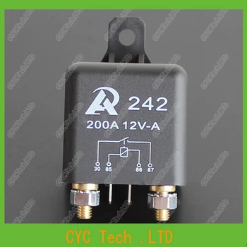 

1pcs 12V/24V 200A Large Curren Car/Auto Start Relay,Automobile Relay Contactor for Engineering Vehicles ect