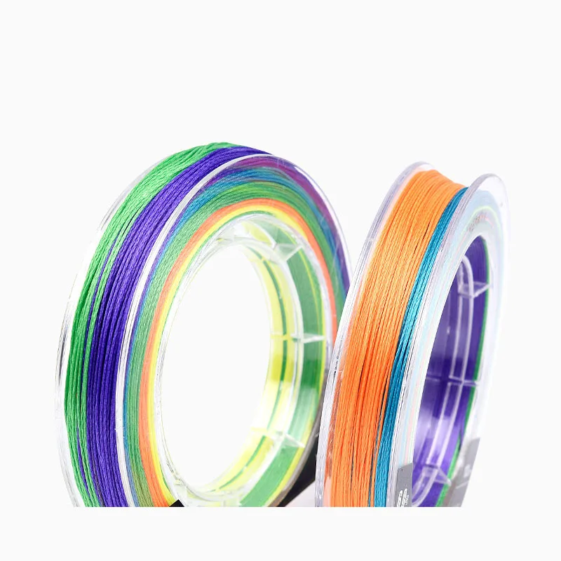 Fishing Leader 100M PE Braided Line 9 Strands Fluorocarbon Fishing Line Multifilament Fly Fishing Line  jooyoo
