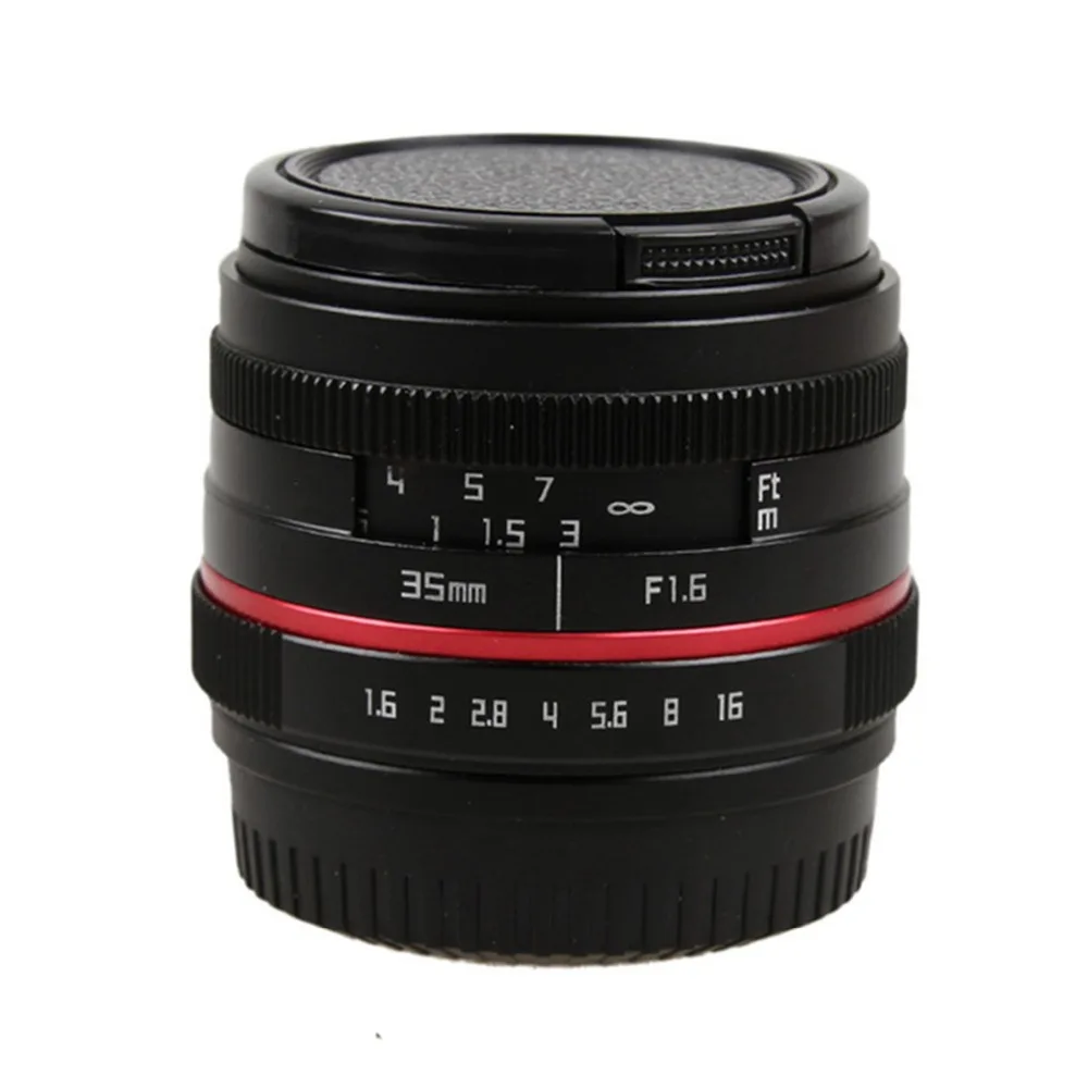 Ручной широкоугольный объектив 35 мм F1.6 для Olympus Panasonic Micro 4/3 M4/3 EP5 GH4 GX7 GX8 GX85 с