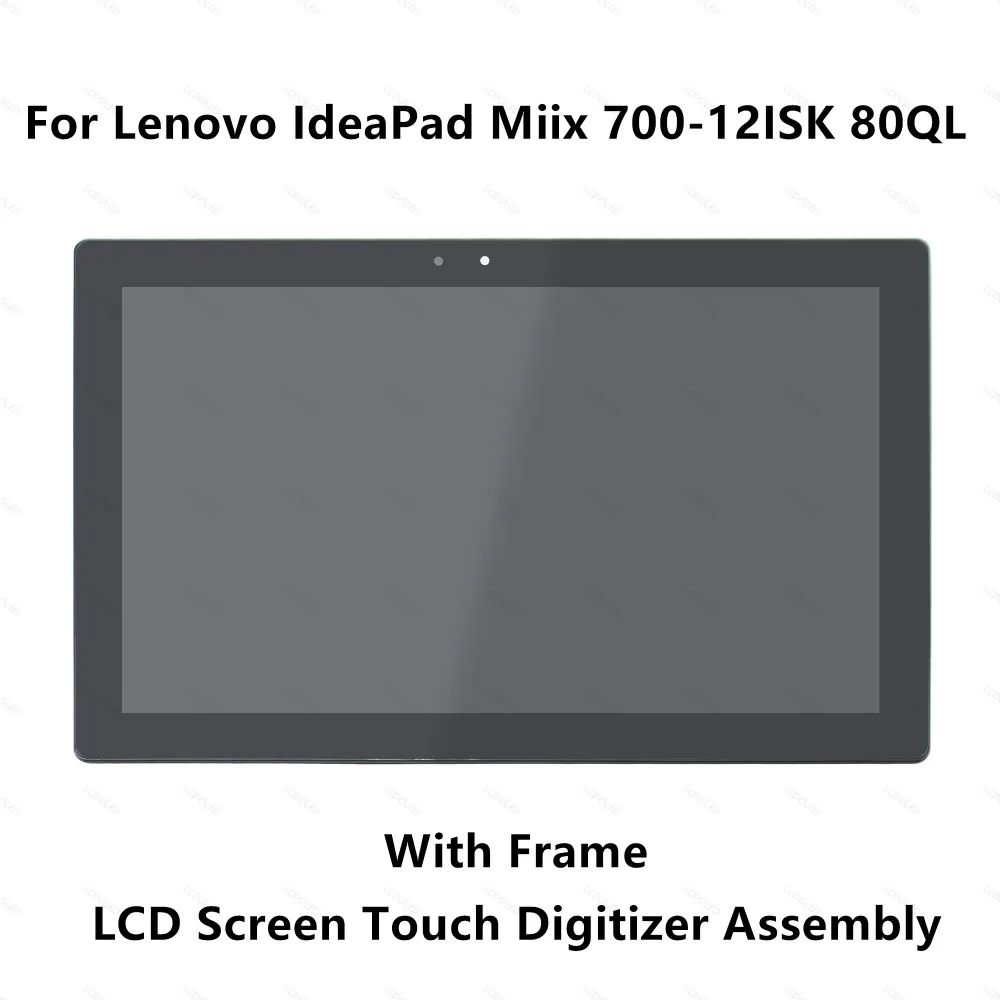 ЖК-дисплей для Lenovo IdeaPad Miix 700-12ISK 80QL000CUS 80QL0020US 80QL0023MH 80QL0023SP сенсорный стеклянный
