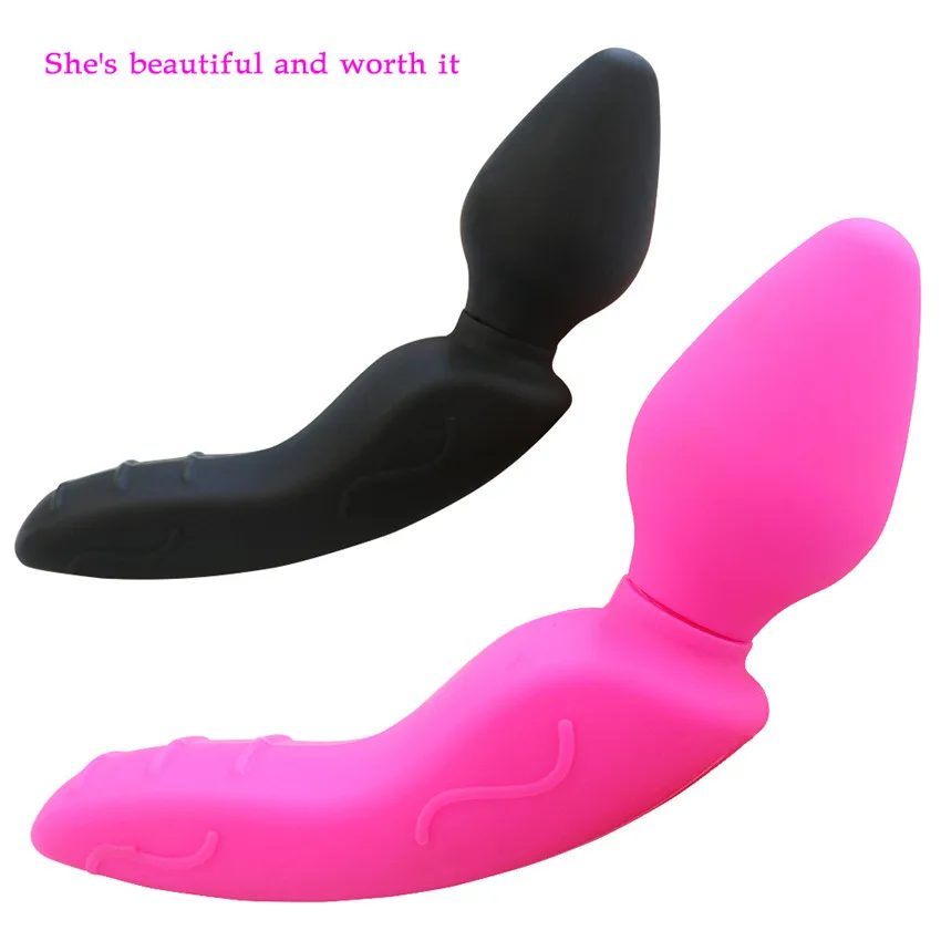 New Vibrating Prostate Massager Male Masturbator for Man Men Women Anal Butt Plug Anus G Spot Vibrator Adult Sex Toys Gay ST691 |