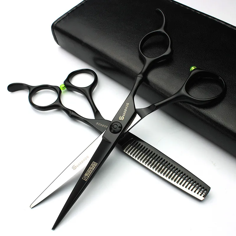 6" japanese professional hairdressing scissors hair cutting tool