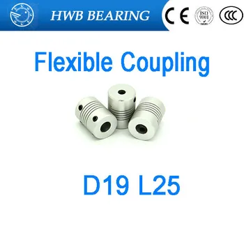 

Free shipping 10pcs Flexible Coupling D19L25 3x3mm 3x4mm 3x5mm 3x6mm 3x8mm 4x5mm 4x5mm 4x6mm 4x8mm OD 19*25mm