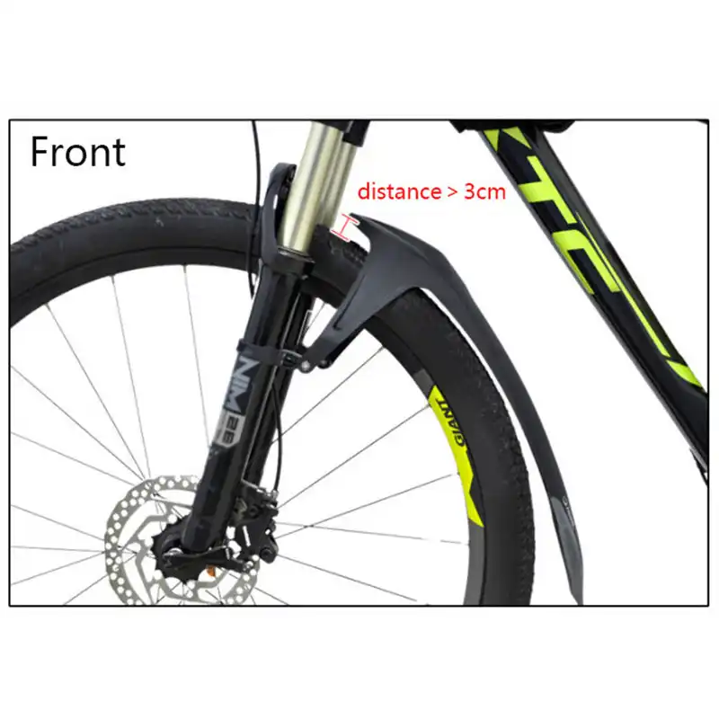 MTB Road Bike Fender 26/27.5/29in Front&Rear Mudguards Bicycling Accessories