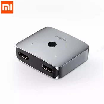 

Xiaomi Two-way HDMI Distribution Switcher Adapter Converter Adapter 4K Digital to Analog Video Audio For PC Laptop Tablet