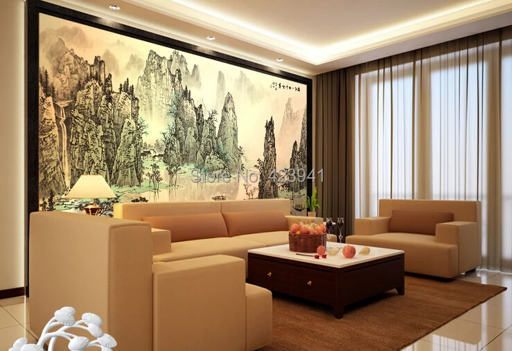 

2794 Can be customized 3D visual space home decoration mural art wallpaper Restoring ancient personality wall sticker home decor