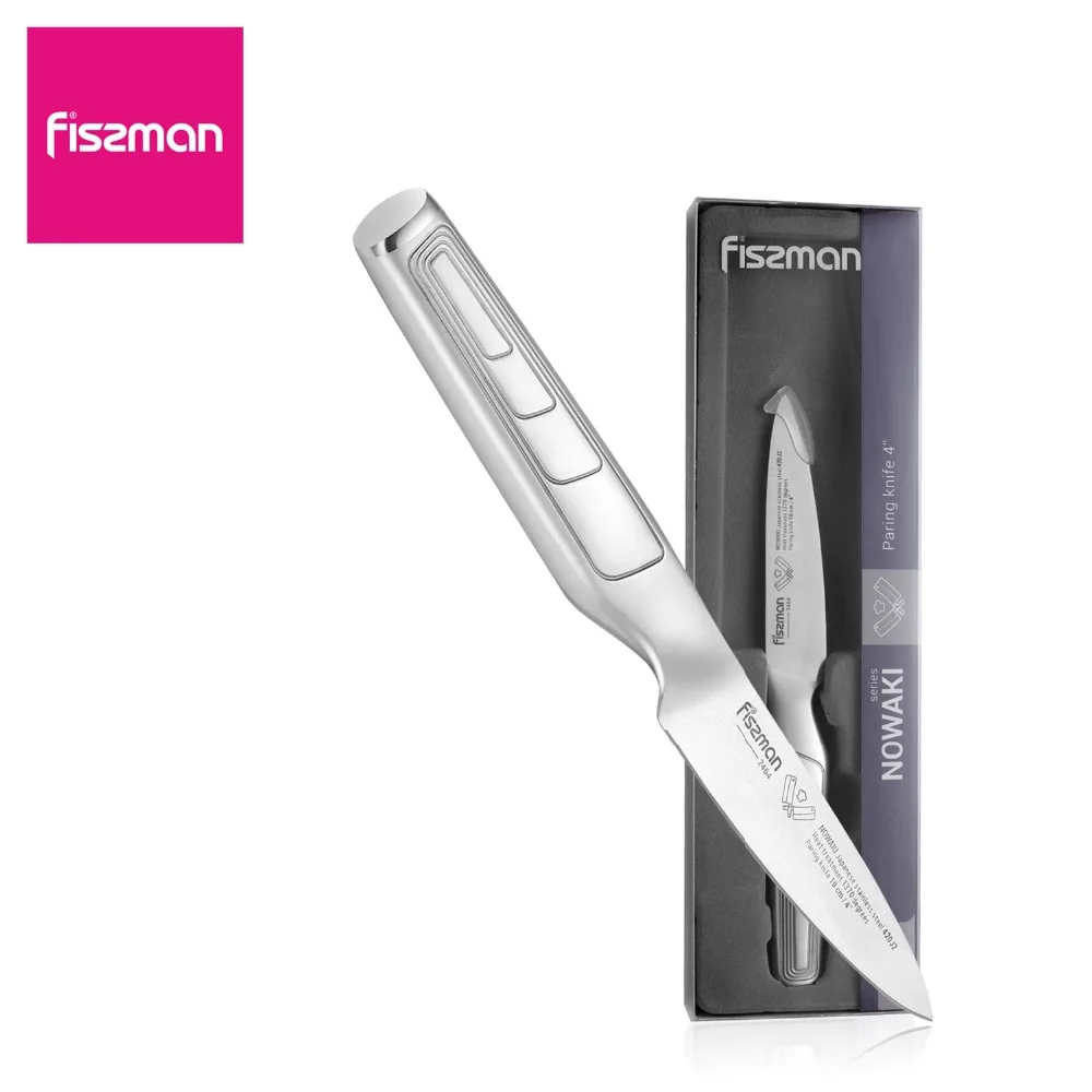 FISSMAN 4 дюймовый Paring Knfie Nowaki серия японские 420 кухонные ножи из нержавеющей